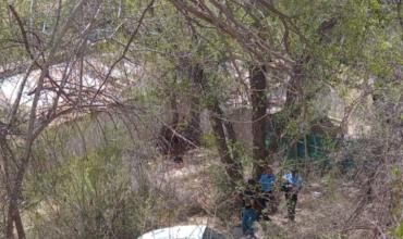 Chilecito: Vuelco de un auto en Santa Florentina