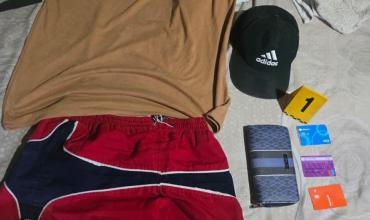 Detuvieron al joven que fue filmado robando a una mujer en el barrio Infantería II