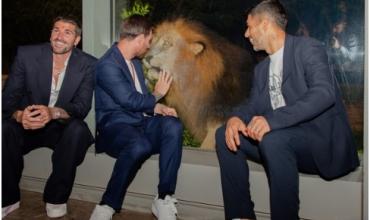 La impactante foto de Messi en su despedida de la India: como un turista más, visitó un centro de conservación animal