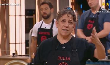 Julia Calvo se convirtió en la nueva eliminada de “MasterChef Celebrity”