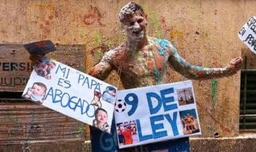 “Un 9 de ley”: el goleador de la Liga Profesional que se recibió de abogado