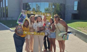 De la parálisis cerebral al título universitario: Angie Saadi es Catamarqueña y se recibió de psicóloga en La Rioja