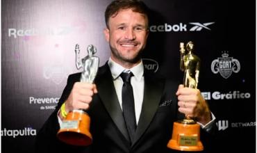 Agustín Canapino celebró el Olimpia de Oro con un fuerte pedido