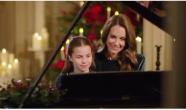 El emotivo video navideño de Kate Middleton y su hija Charlotte tras su problema de salud