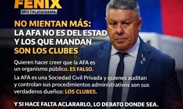 No mientan más: la AFA no es del Estado y los que mandan son los clubes