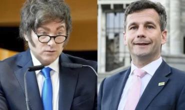 Javier Milei recibe al viceprimer ministro de Nueva Zelanda en la Casa Rosada
