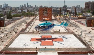 Volvió a funcionar el helipuerto del Hospital Garrahan: por qué es clave para salvar vidas