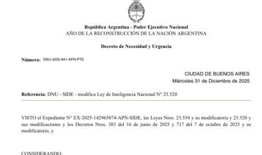 Alerta por el DNU de inteligencia:advierten graves riesgos para derechos y garantias ciudadanas 