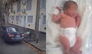 San Martín: rescataron a una beba abandonada en un cesto de basura