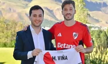 River presentó a Matías Viña como su tercer refuerzo