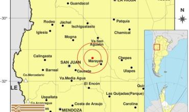 Un Sismo de 4.8 se sintió con fuerza en el sur de la provincia de La Rioja