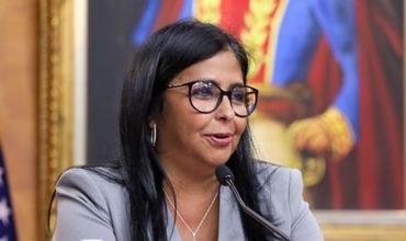 Delcy Rodríguez redobló la apuesta: “Venezuela no se merecía esta agresión vil”