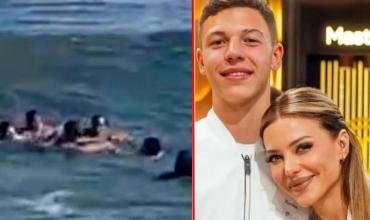 Así reaccionó Evangelina Anderson cuando se enteró que sus hijos fueron rescatados del mar