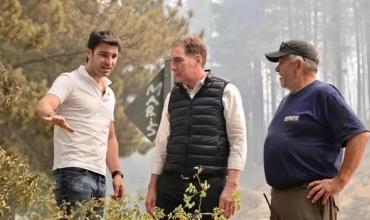 Ignacio Torres anticipó “sanciones ejemplares” para los responsables de los incendios