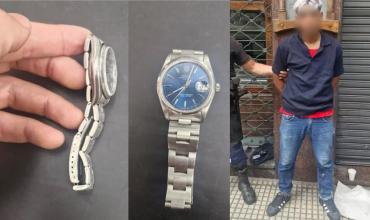 Buenos Aires: Tenía 17 antecedentes, intentó robarle un reloj a un turista y quedó detenido