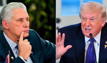 El régimen cubano rechazó negociar con EEUU tras las presiones de Trump