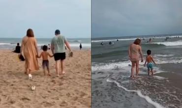 La emotiva publicación de Lizy Tagliani tras llevar a su hijo a la playa por primera vez