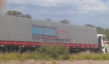 Desperfecto mecánico provocó el despiste de un camión en Milagro