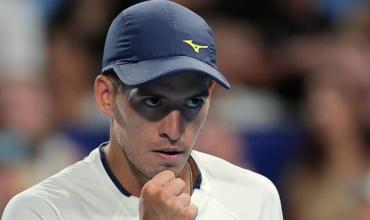 Báez ganó dos partidos en un día y se clasificó a la final del ATP de Auckland