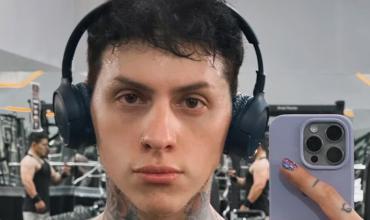 Dyhzy, el hijo de Alberto Fernández, se transformó en Moria Casán: body cavado, peluca y tacos