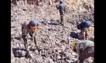 Conflicto laboral en la minera de Estación Mazán: “Desde noviembre no cobramos ni un peso”