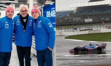 Alpine sacó a pista su coche para la temporada 2026 de la Fórmula 1: el video que circuló y el mensaje de Briatore