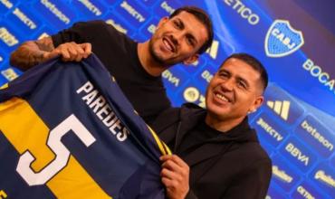 Un periodista aseguró que Paredes se peleó con Riquelme y analiza irse de Boca