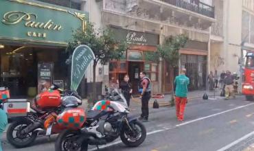 Se incendió Paulín, un histórico bar notable porteño: seis personas fueron asistidas