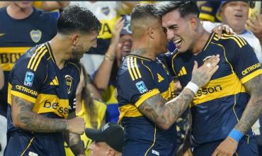 Por una cabeza, Boca le ganó un partido muy chivo a Deportivo Riestra