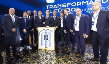 Con Infantino, Tapia, Riquelme y Di Carlo, la Conmebol celebró los 10 años de gestión de Alejandro Domínguez