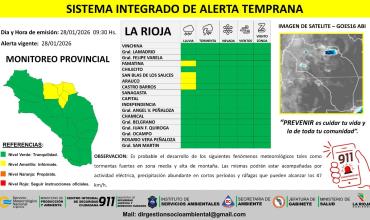 El Comité de Emergencia de la provincia brinda asistencia en el departamento San Blas de los Sauces por crecidas de ríos y arroyos