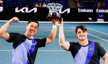 El argentino Gustavo Fernández se consagró campeón en el dobles del Abierto de Australia