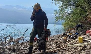 Incendios forestales: refuerzan el operativo en Los Alerces ante un escenario crítico