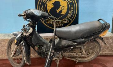 Chepes: averiguan el robo de una motocicleta aparentemente cometido por un menor de edad