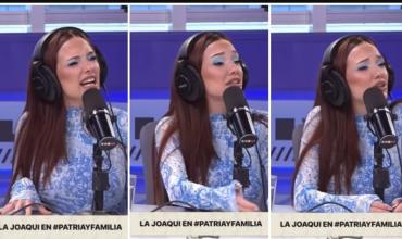 La Joaqui, filosa contra quienes critican la letra de sus canciones: “Yo escribo tomándome un té de tilo, no invito a los jóvenes a drogarse”