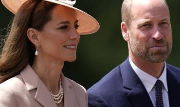 Archivos del caso Epstein preocupan al príncipe Guillermo y la princesa Catalina