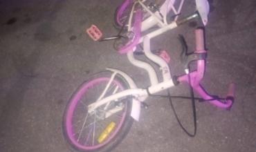 Una niña sufrió una caída en bicicleta y fue trasladada al Hospital de la Madre y el Niño