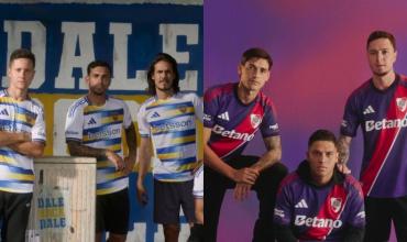 River y Boca presentaron sus terceras camisetas