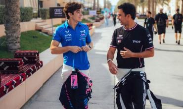 Franco Colapinto le dio la bienvenida a Checo Pérez a la Fórmula 1 con un cariñoso mensaje en las redes