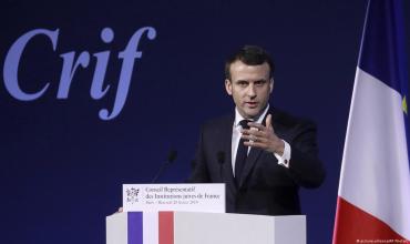 Macron pide que culpables de actos antisemitas y racistas no puedan ser elegidos para cargos públicos