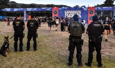 Seis detenidos y más de 16 mil dosis de droga incautadas en Cosquín Rock 2026