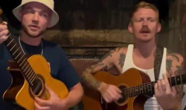 Viral: un inglés y un francés conquistaron las redes cantando "Zamba para olvidar"