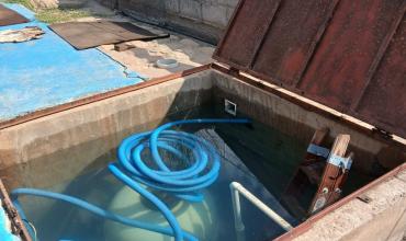 Sustraen una bomba de agua de una vivienda en barrio Antártida III