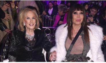 Moria Casán agasajó a Mirtha Legrand el día de su cumpleaños: “La one absoluta del espectáculo”