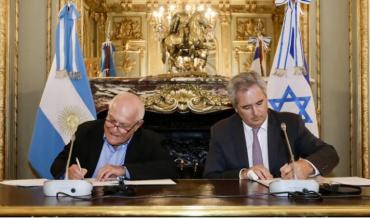 El Gobierno firmó un Memorándum de Entendimiento con Israel para ampliar el intercambio bilateral