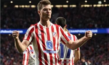 El Atlético Madrid de Simeone goleó 4-1 al Brujas y se clasificó a los octavos de final de la Champions League