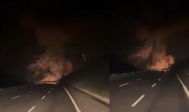 Trágico accidente en Turquía: un avión de combate se estrelló minutos después del despegue y murió el piloto