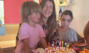 El festejo de cumpleaños de Tao, el hijo de Calu Rivero y Aíto de la Rúa: entre inflables y relax en el campo