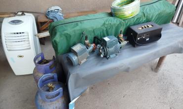 Sanagasta: detuvieron a un hombre tras un allanamiento por un robo y recuperaron varios elementos