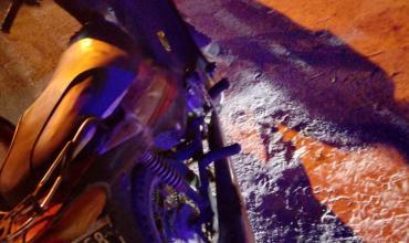 Cuatro personas involucradas en un choque entre dos motos 